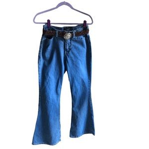 Vintage L.E.I. Bell Bottom Penny Lane Retro Jeans. Y2K. 100% Cotton. Size 7